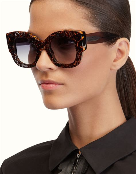 gafas fendi blancas|Gafas de sol para mujer .